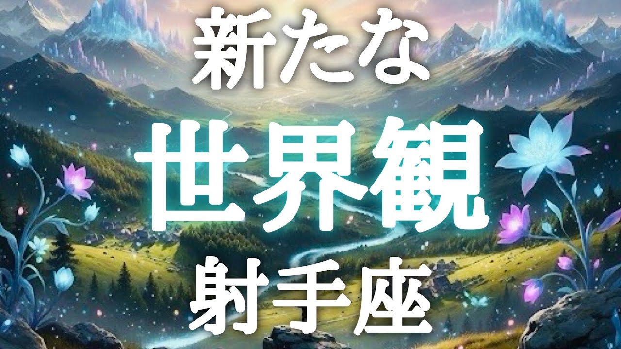 #射手座♐️【想像を超えた新たな世界観💐※結論からお伝えします】すでにあなたが望む結果へと繋がっているよ🍀さぁ冒険だ✨💎鑑定動画プレゼント🎁詳細は概要欄へ💌※タイムスタンプあり