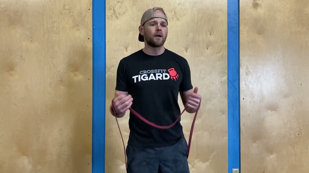 Banded W Hold - Rotator Cuff and Shoulder Stability