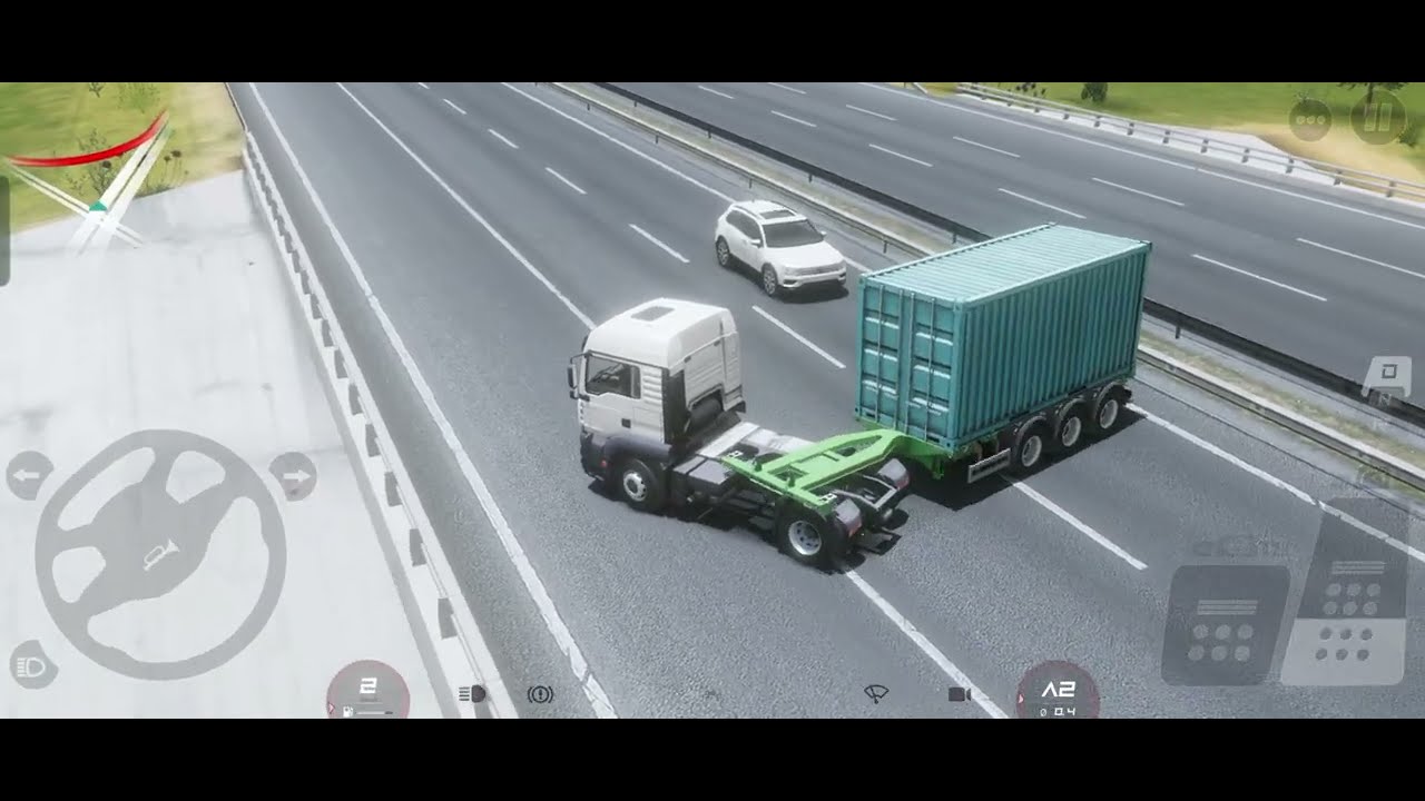 Driving a Giant Container Through Insane Traffic 🚛 | Realistic Gameplay