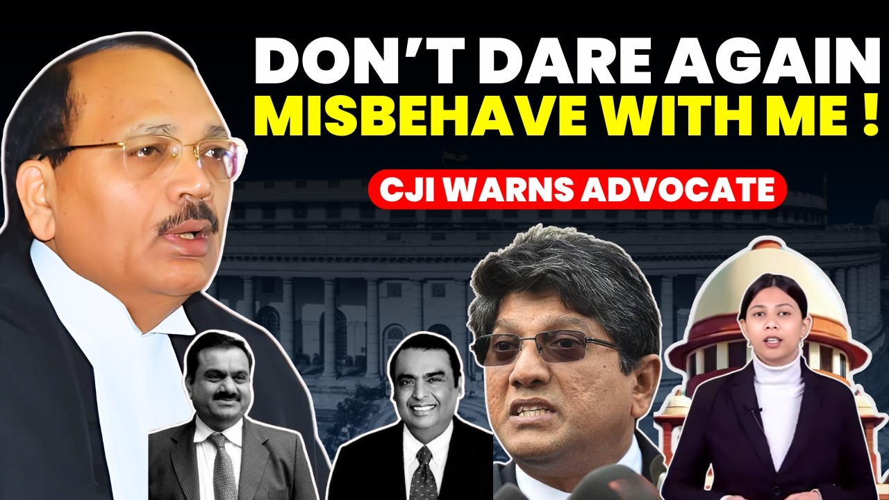MR. COUNSEL BEHAVE PROPERLY WITH ME!! CJI WARNS ADVOCATE....HEATED EXCHANGE #supremecourtofindia