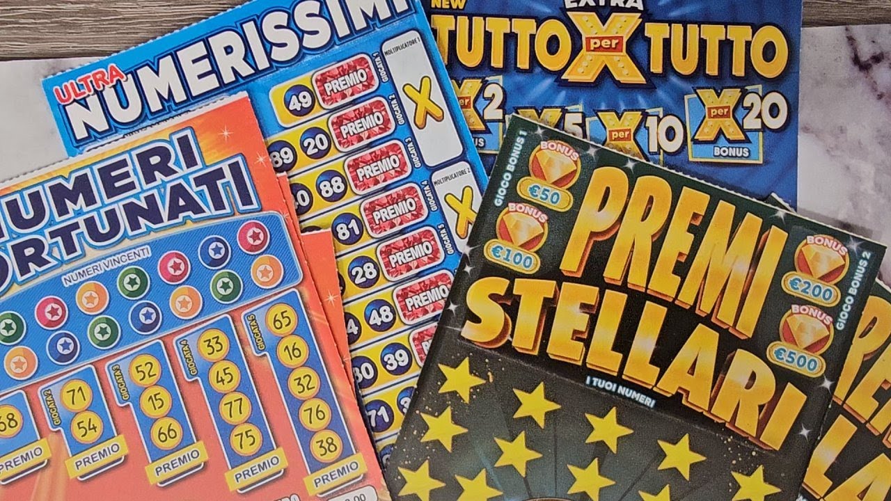 Gratta e Vinci con Premi Stellari, Ultra Numerissimi e altro