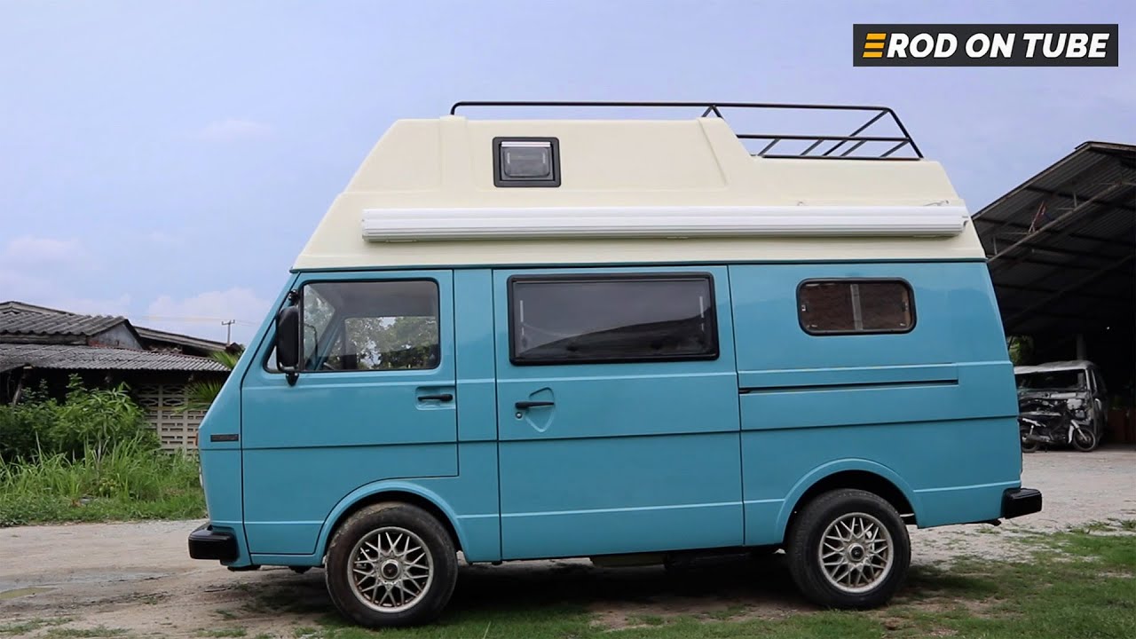 Volkswagen LT28 Camper Van กับฟังก์ชั่นดีๆ สำหรับ Big Family - Rod On Tube
