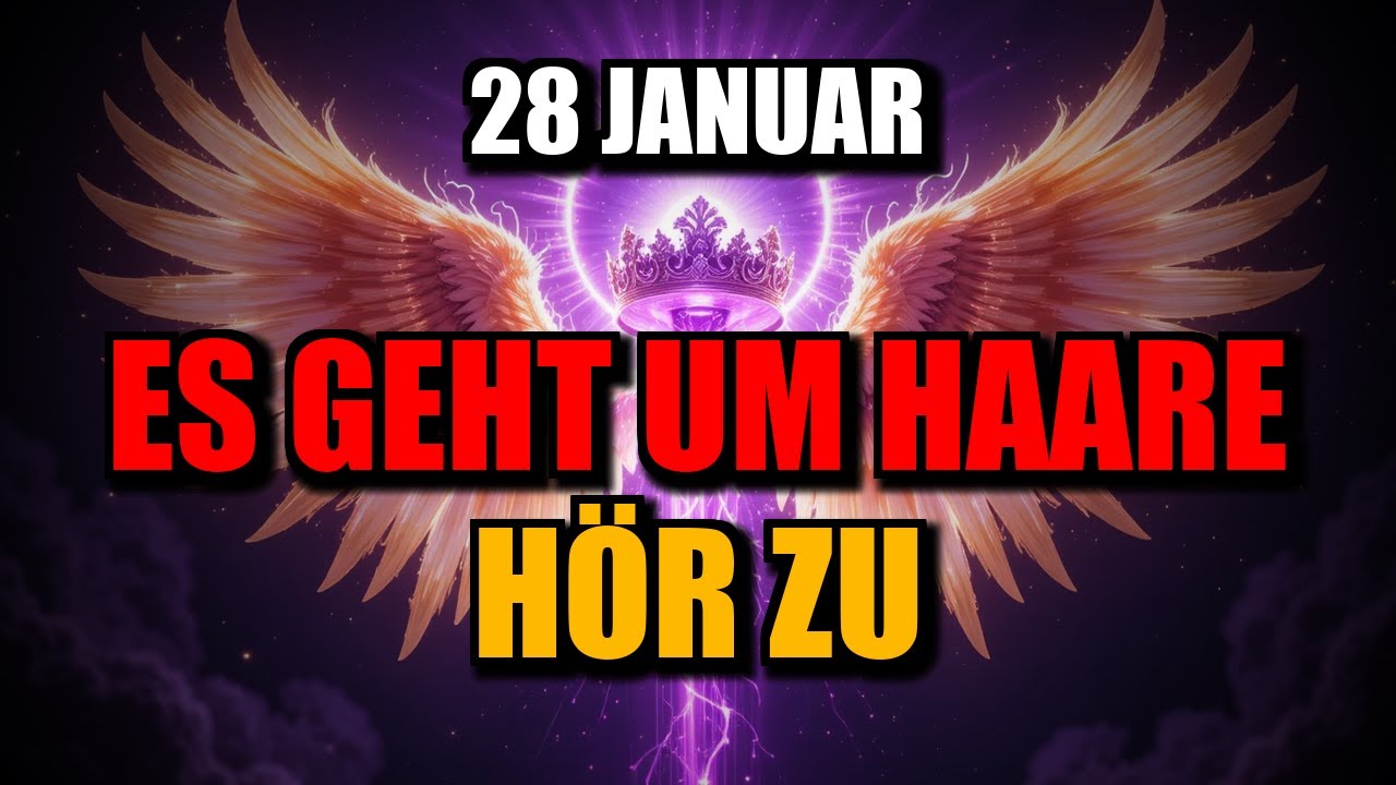Auserwählte Am 28 Januar offenbart der Himmel das Geheimnis deiner Haare Deine göttliche Krone!