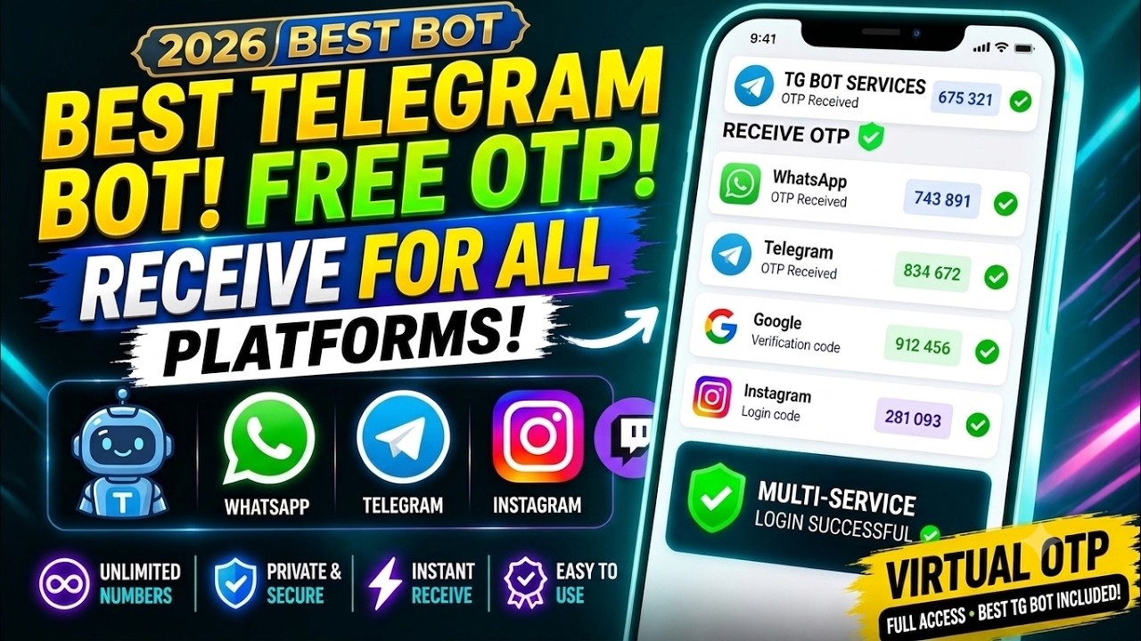 Best OTP Verification Website 2026 🚀 How to Get Free Virtual Numbers (100% Working)