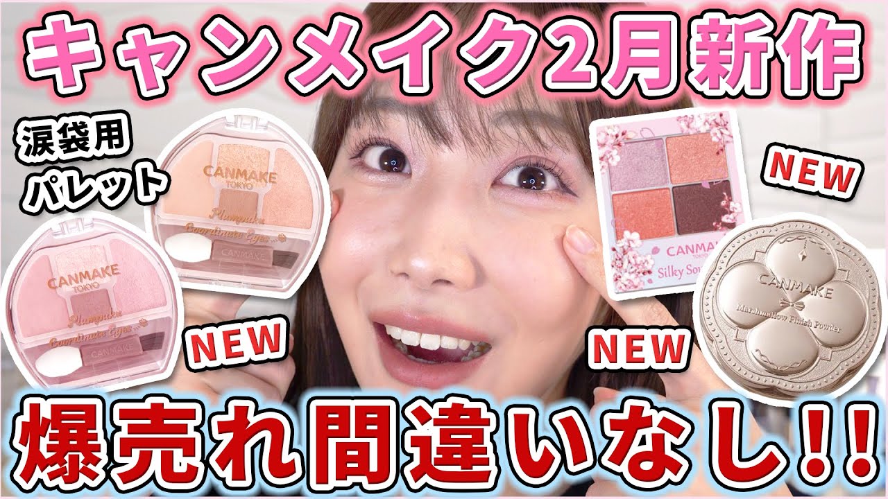 キャンメイク新作が優秀すぎて涙袋がTWICEになっちゃった