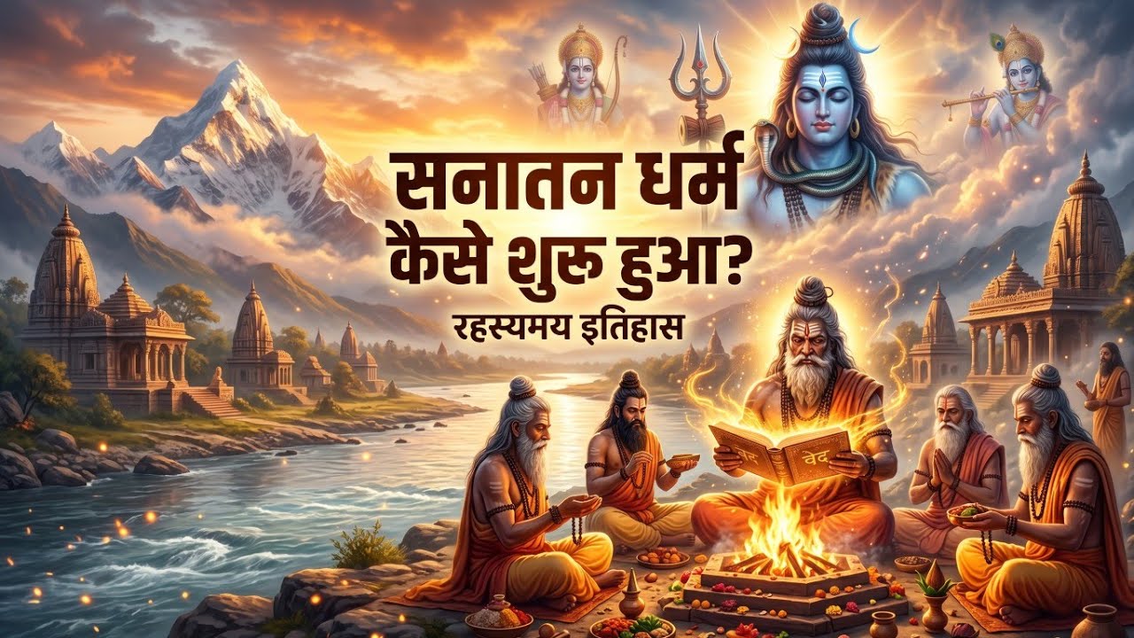 सनातन धर्म कैसे शुरू हुआ? | 5000 साल पुराना इतिहास जिसने दुनिया बदल दी | Complete Documentary