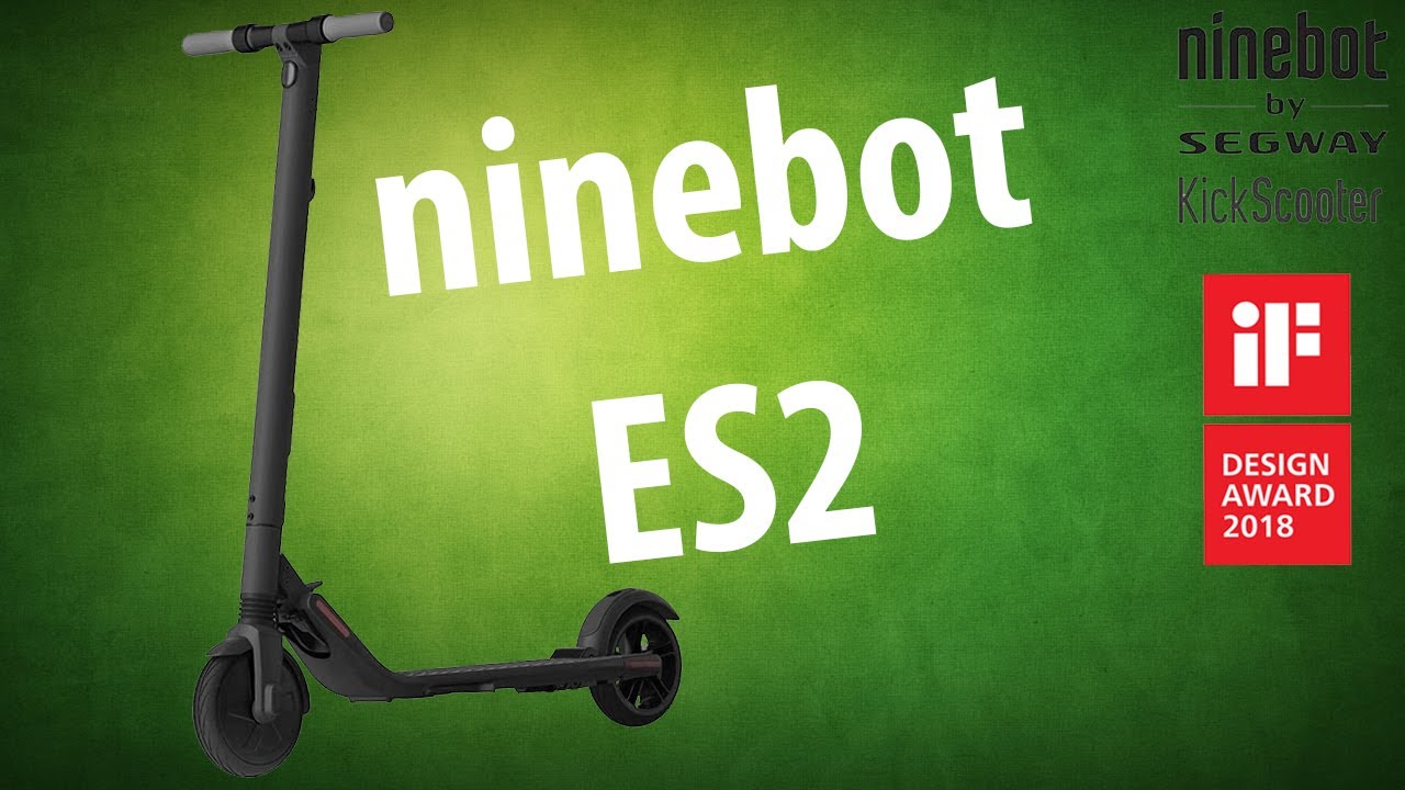 Prova Monopattino Elettrico NINEBOT ES2 by SEGWAY