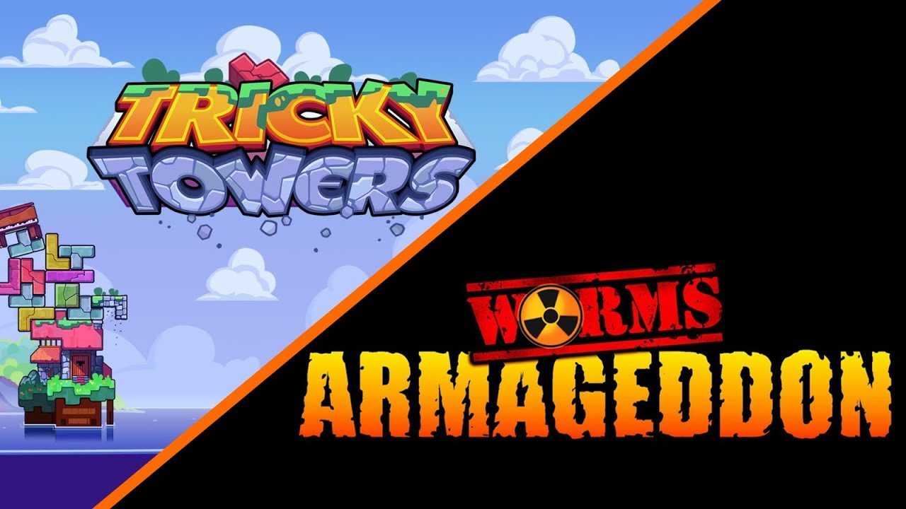 Tricky Towers, а потом Worms Armageddon [Со зрителями] (PC)