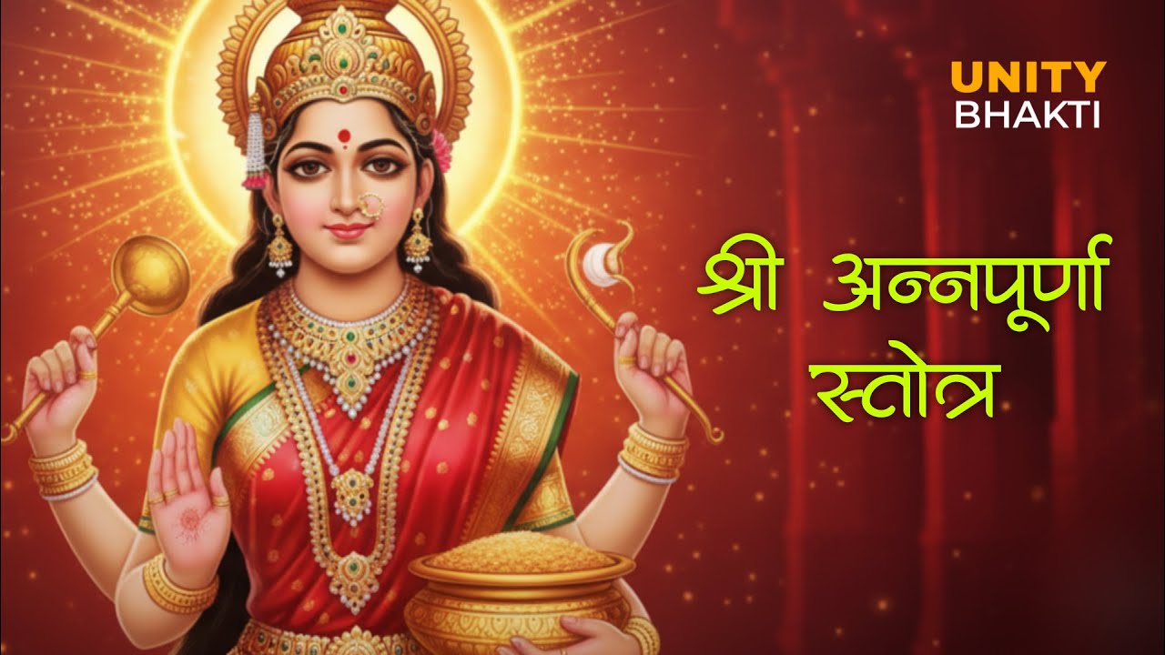 Annapurna Stotra | Maa Annapurna Devi Prayer | Divine Abundance | Unity Bhakti Sagar