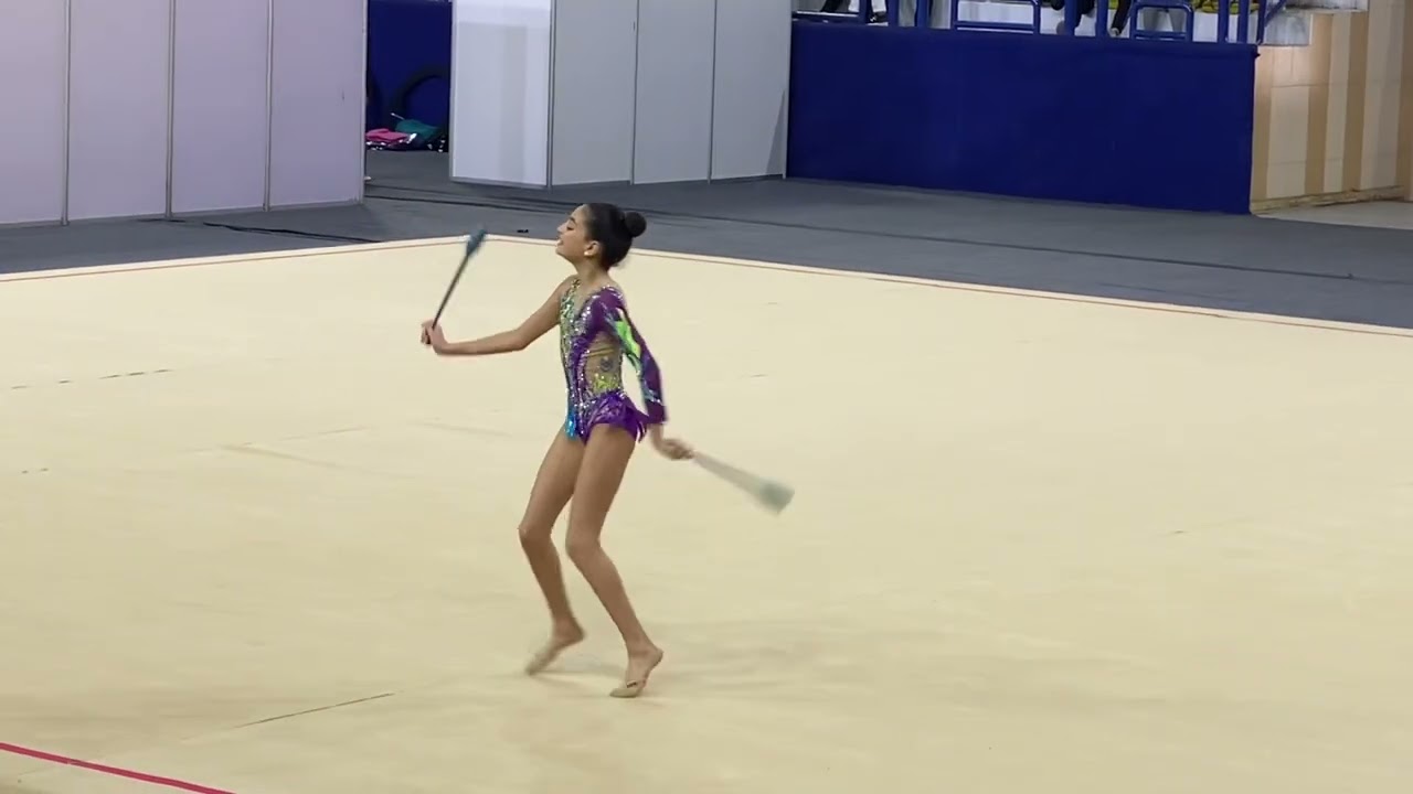 Layla Omar 2012. HSC.Clubs Routine. Gomhorya Competetion 2025. Pre Junior