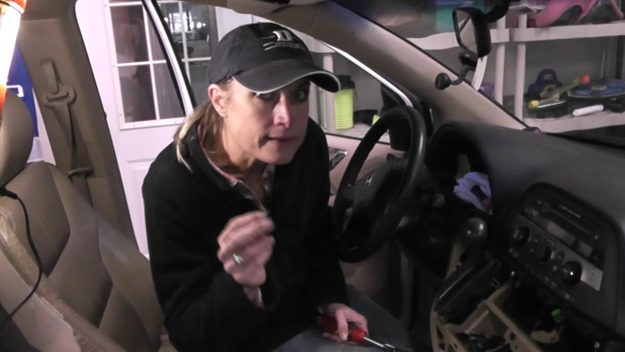 Make Aux Button work on Radio - 2005 to 2010 Honda Odyssey (shows EVERY step)