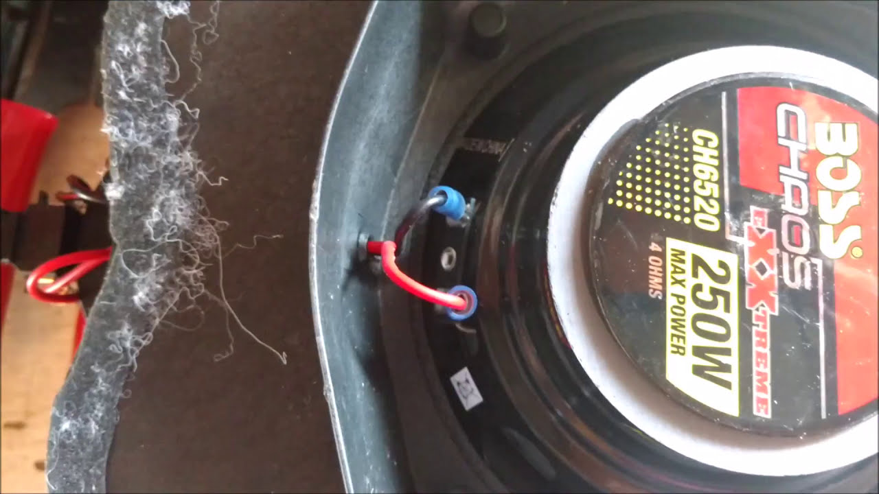 2006 Chevy Trailblazer Front Door Speakers Replacement
