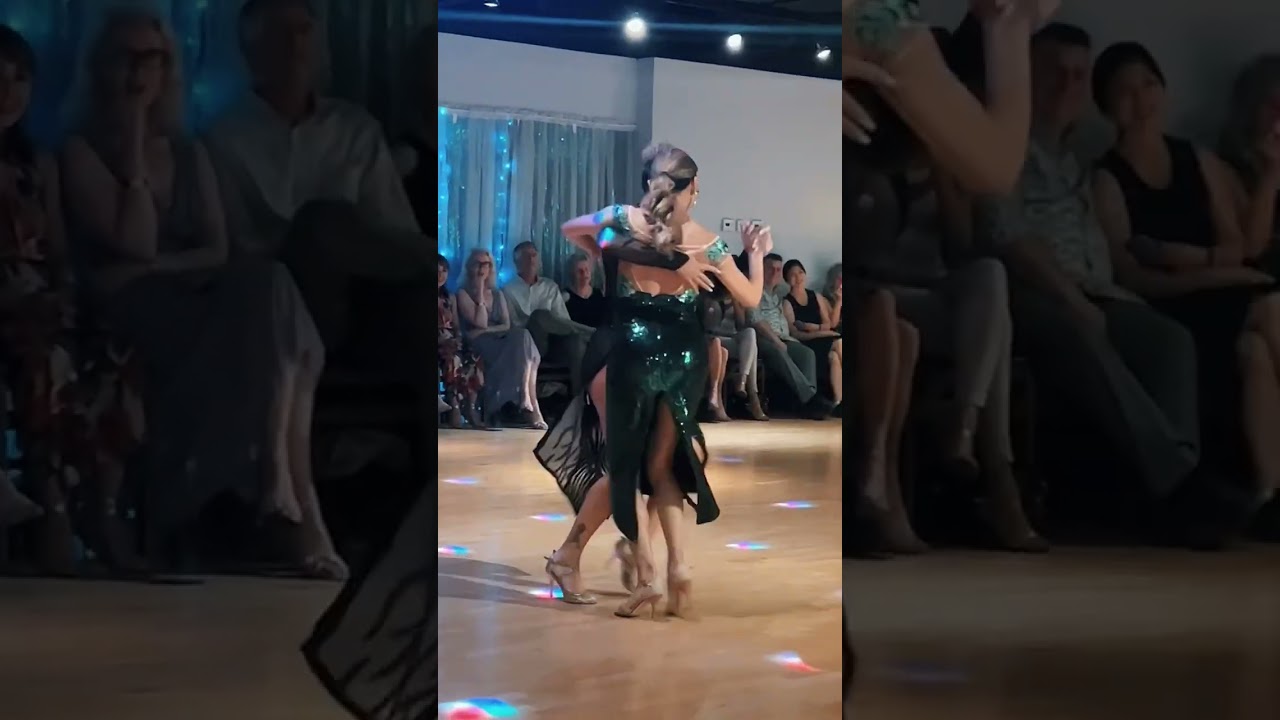 Katia Diamond & Liliana Chenlo Tango Vals Performance at LVTF