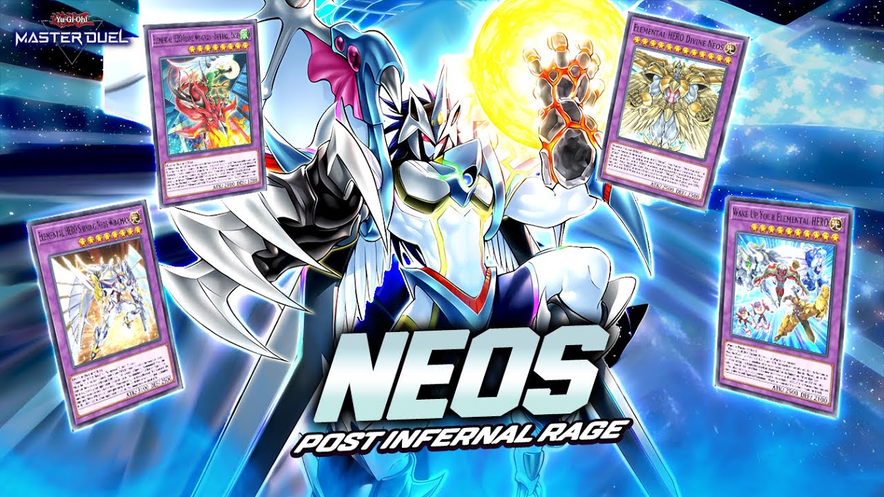 NEW ELEMENTAL HERO NEOS COMBO WITH INFERNAL RAGE - COSMO NEOS ARE BACK! [Master Duel]