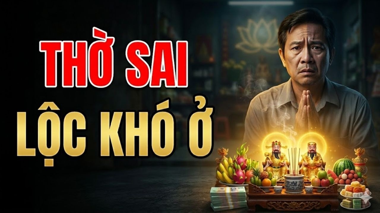 Phật Dạy 5 Điều Khi Thờ Thần Tài Ông Địa – Làm Đúng Thì Phước Tự Tới, Tài Lộc Ở Lại Trong Nhà