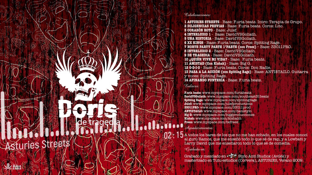 Doris Escarlata - Asturies Streets [De Tragedia | 2009]