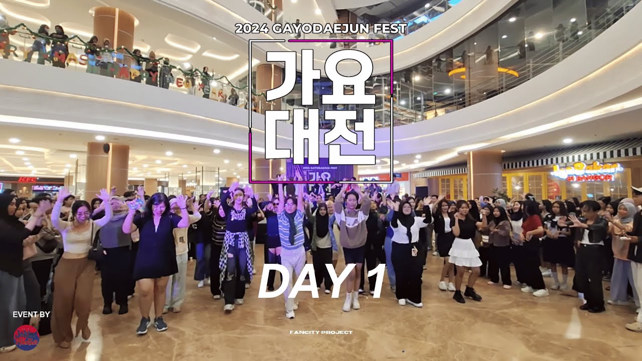 KPOP RANDOM PLAY DANCE IN PUBLIC [INDONESIA] - GAYO DAEJUN FEST 2024 [DAY 1] by JogjaKpoperMedia