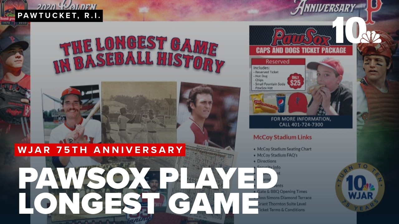 Pawtucket Red Sox played longest game in professional baseball