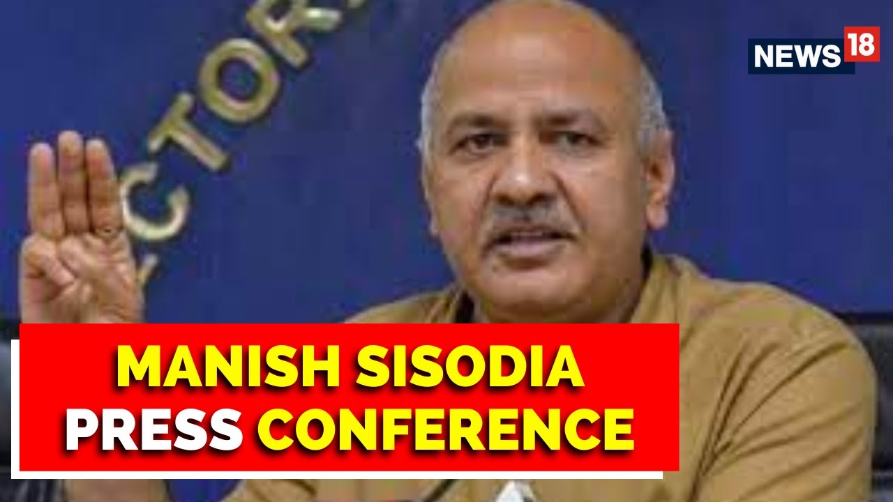 Manish Sisodia Raid News | Key Pointers From Manish Sisodia's Press Conference | English News