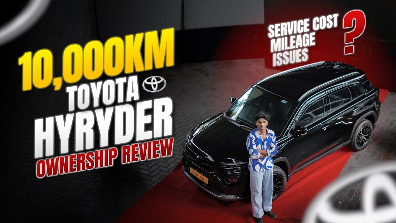 AFTER 10,000 KM TOYOTA HYRYDER HONEST OWNERSHIP REVIEW | TOYOTA HYRYDER REVIEW MALAYALAM | ASIF OMAR