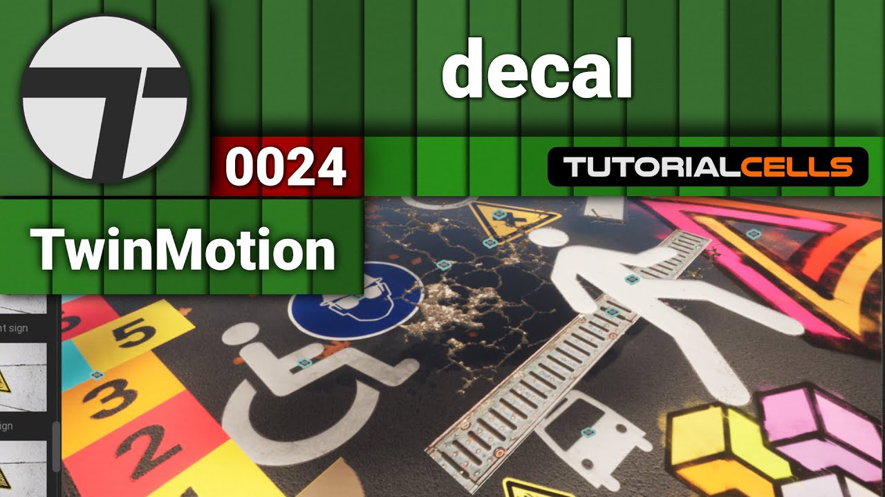 0024. decals in twinmotion