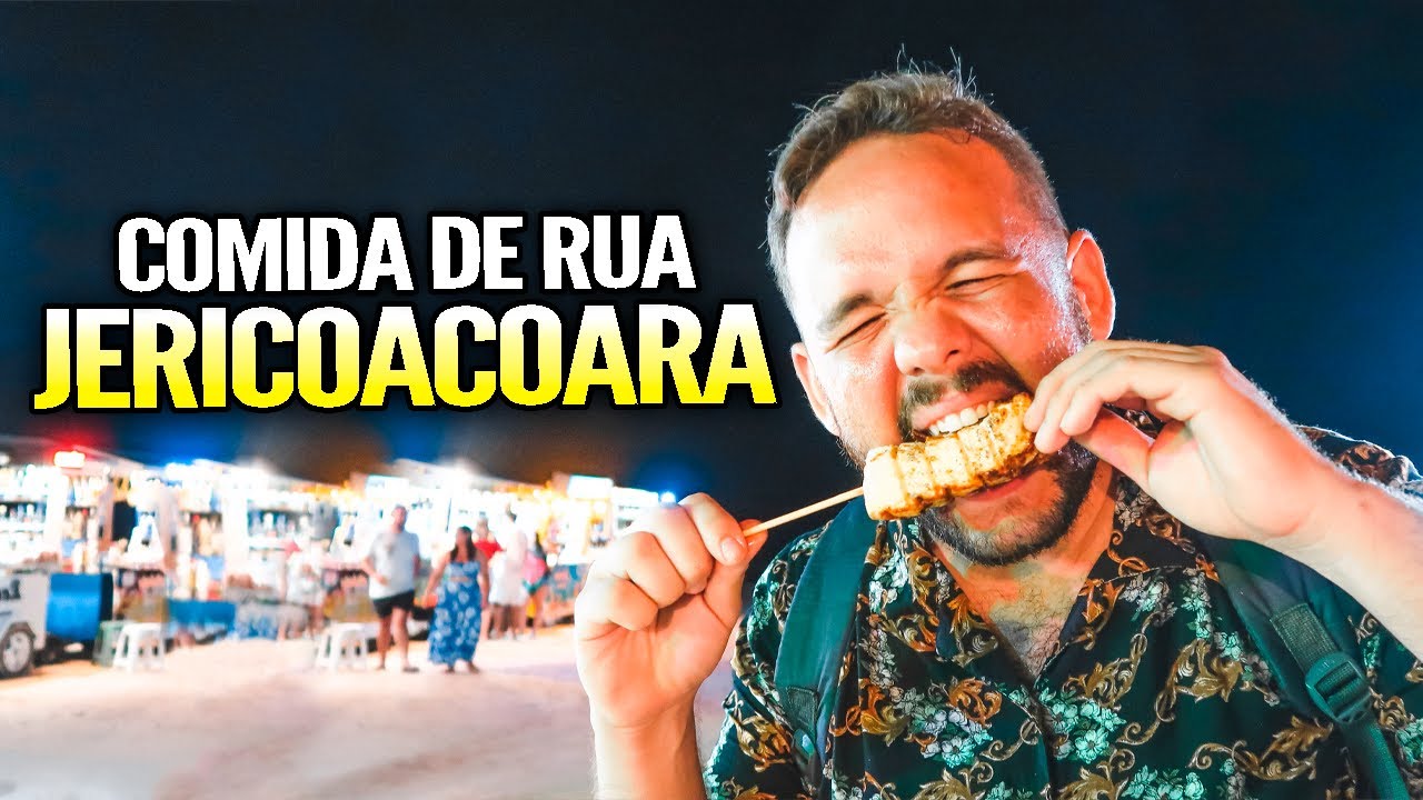 JERICOACOARA - Comidas de rua no Paraíso do Ceará