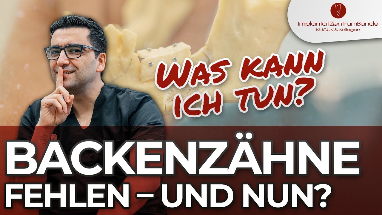 Keine Backenz&auml;hne mehr - und nun? Prothese vs. Implantat!