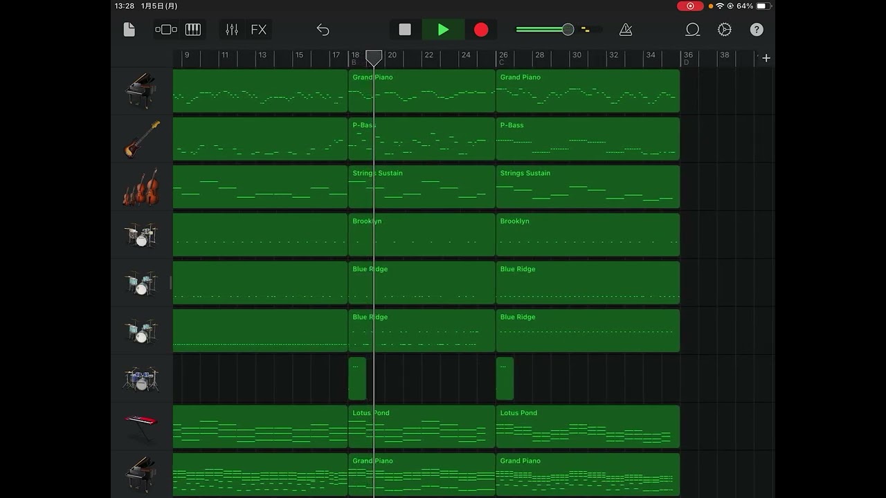 【初曲】エアレンデル/重音テト　製作中