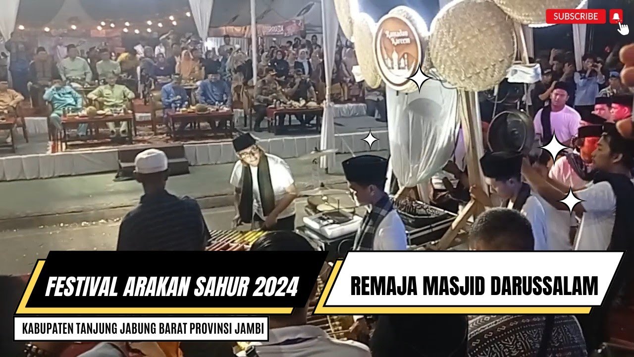FESTIVAL ARAKAN SAHUR KUALA TUNGKAL 2024 || REMAJA MASJID DARUSSALAM