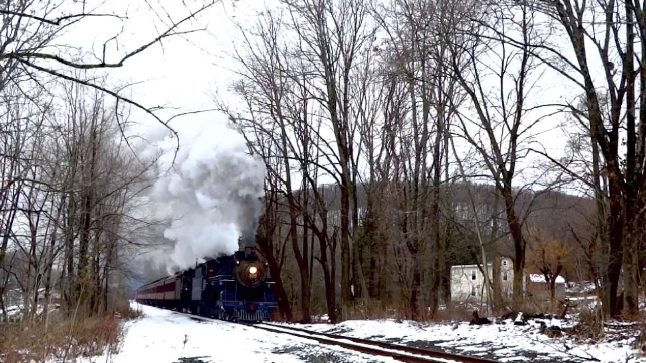 Doubleheaded behind R&N 4-6-2 #425 and CNJ 0-6-0 #113 (2014) [HD]