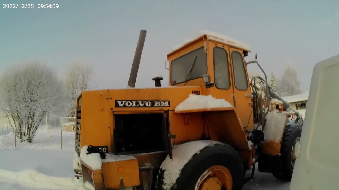 Volvo BM 4300 Ajoon lähtö tarkastus.