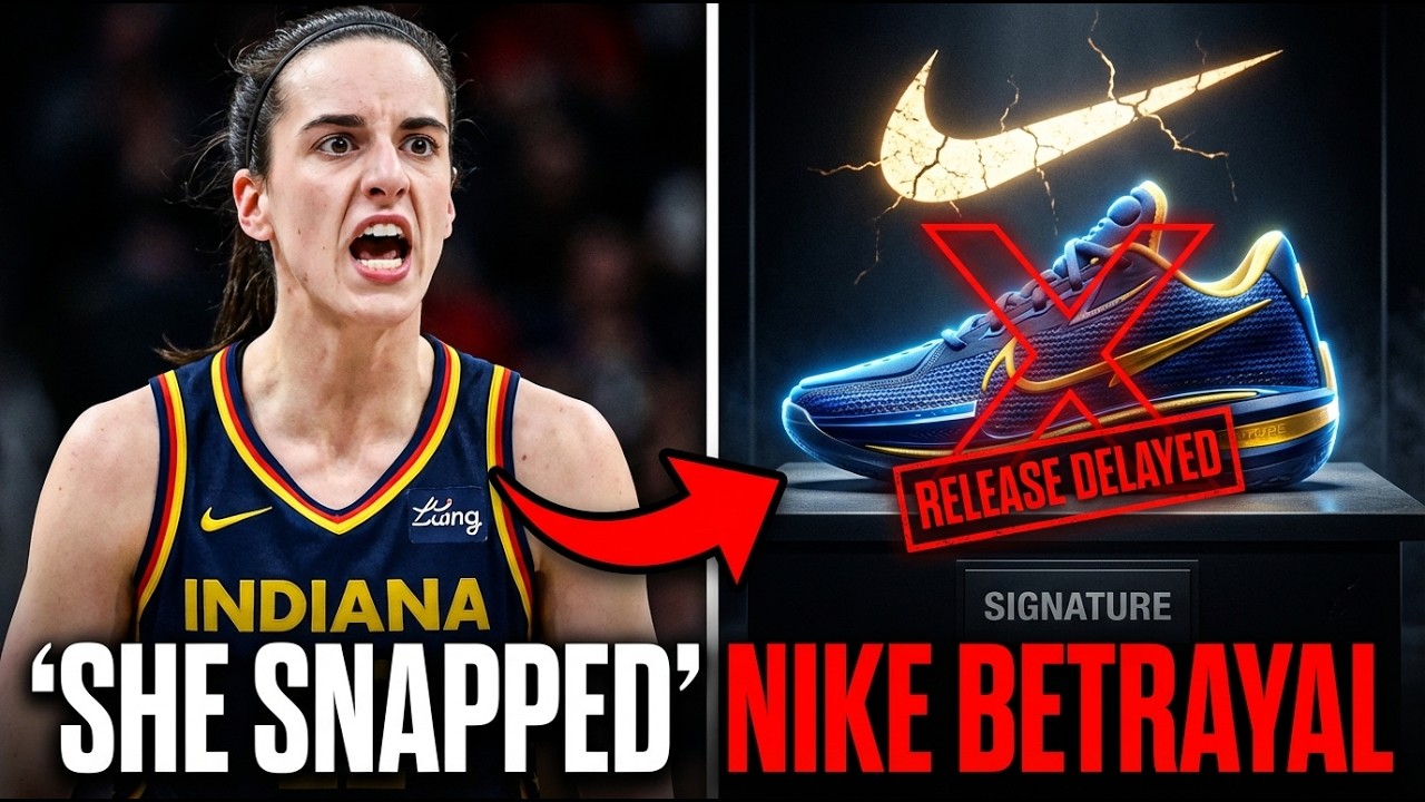 Кейтлин Кларк в ярости из-за задержки выпуска кроссовок Nike.