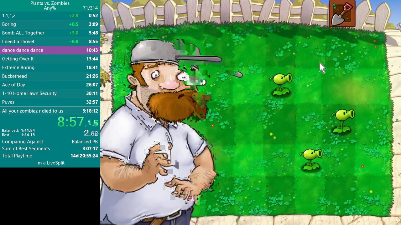 PVZ Any% in 3:17:41 (fromer WR)