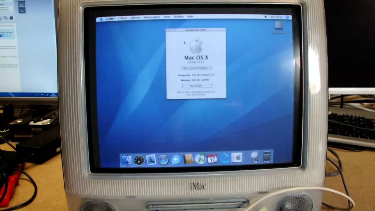 Vid&eacute;o d&eacute;lire, pr&eacute;sentation de l'iMac de 1999-2000 ! par Testlandfrance