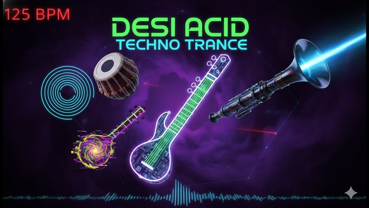 Desi Acid Techno Trance - Dark-Sitar Rave | BharatTekno2026