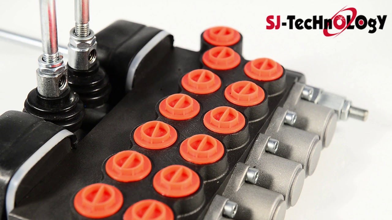 P40 hydraulic monoblock control valves with joystick for agriculture machines