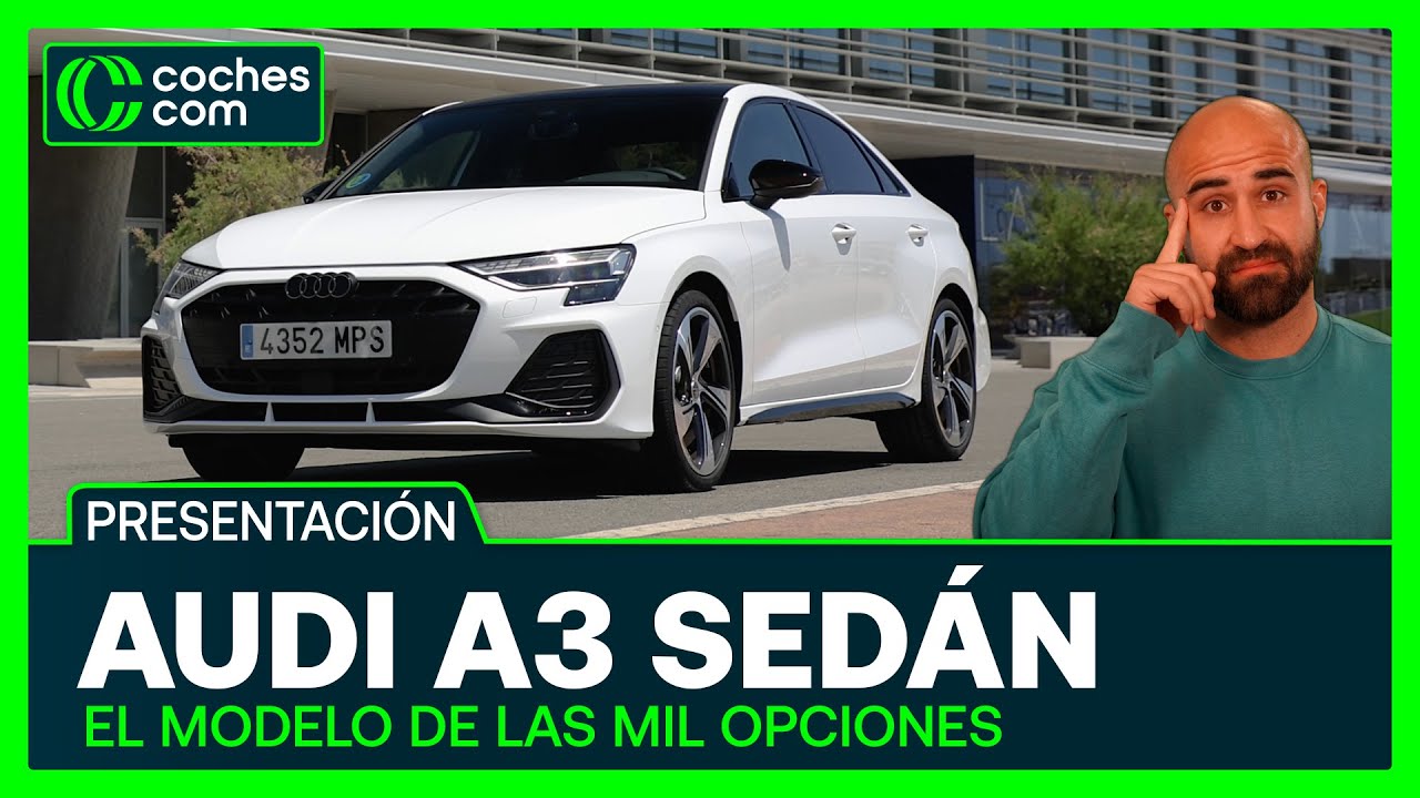 Audi A3 2024 ¿compacto, sedán o crossover?  | Prueba | Review coches.com
