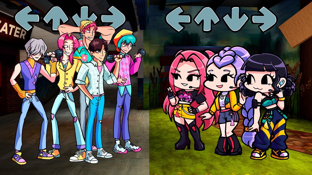 HUNTR/X Vs Saja Boys | KPop Demon Hunters in Friday Night Funkin'