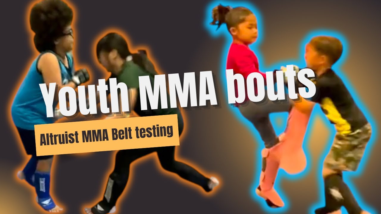 Kids Mixed Martial Arts Belt Test | Kickboxing, Jiu-Jitsu, Wrestling & Karate Action