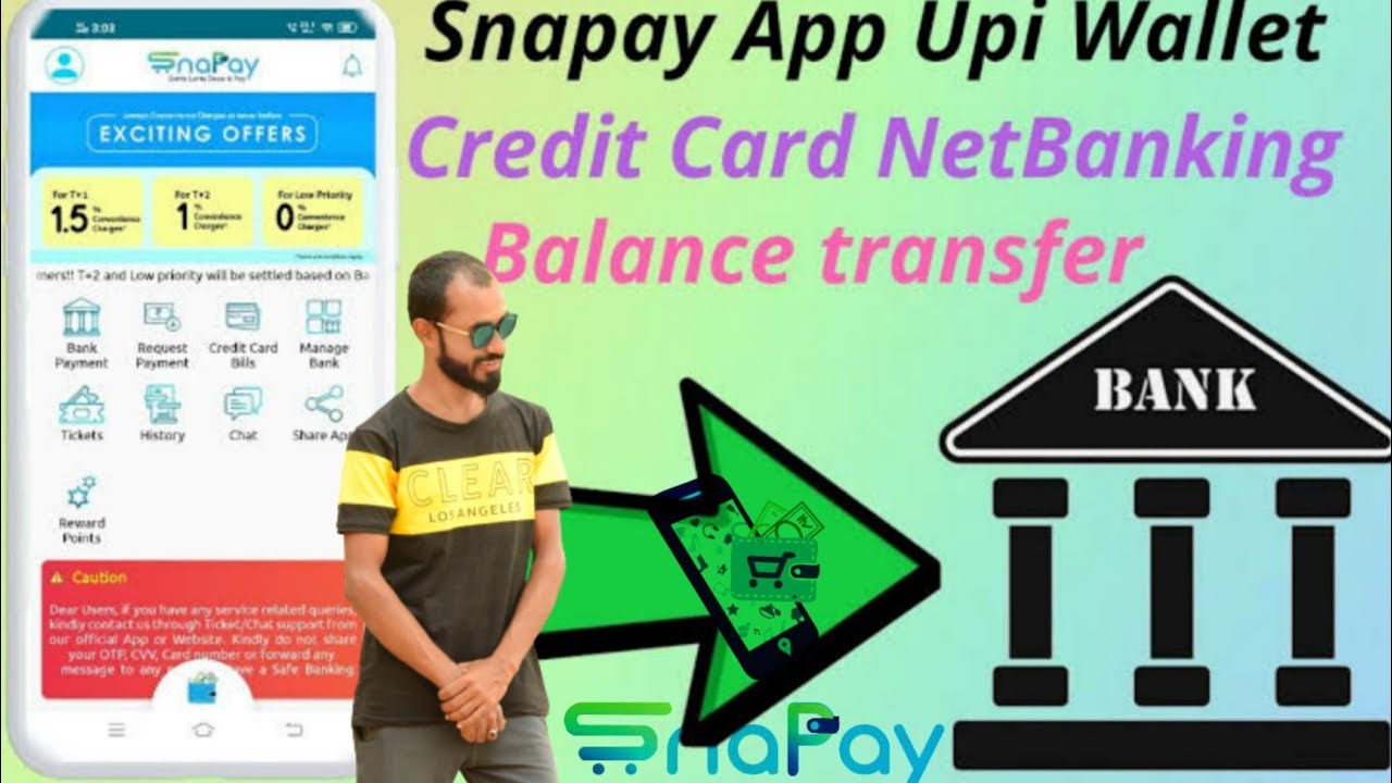 Snapay App se All Upi Cradit Card se Fund Transfer//Dhani se Fund Transfer low Charge  me