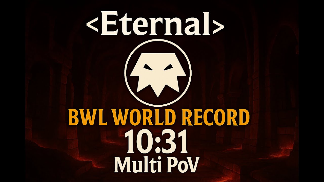 Blackwing Lair Speedrun World Record by Eternal - Multi POV - Classic Anniversary