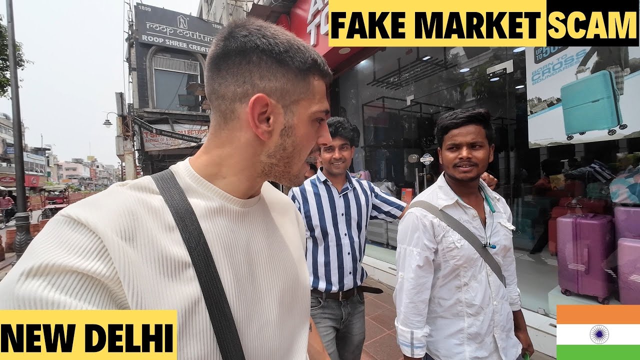 SCAMMED! Shopping at Delhi's Fake Market 🇮🇳