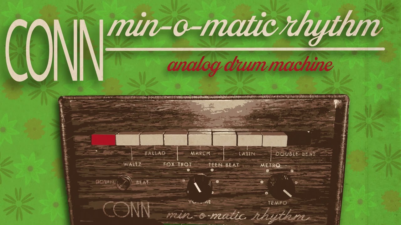 Conn Min-o-Matic Analog Drum Machine from the 1960's