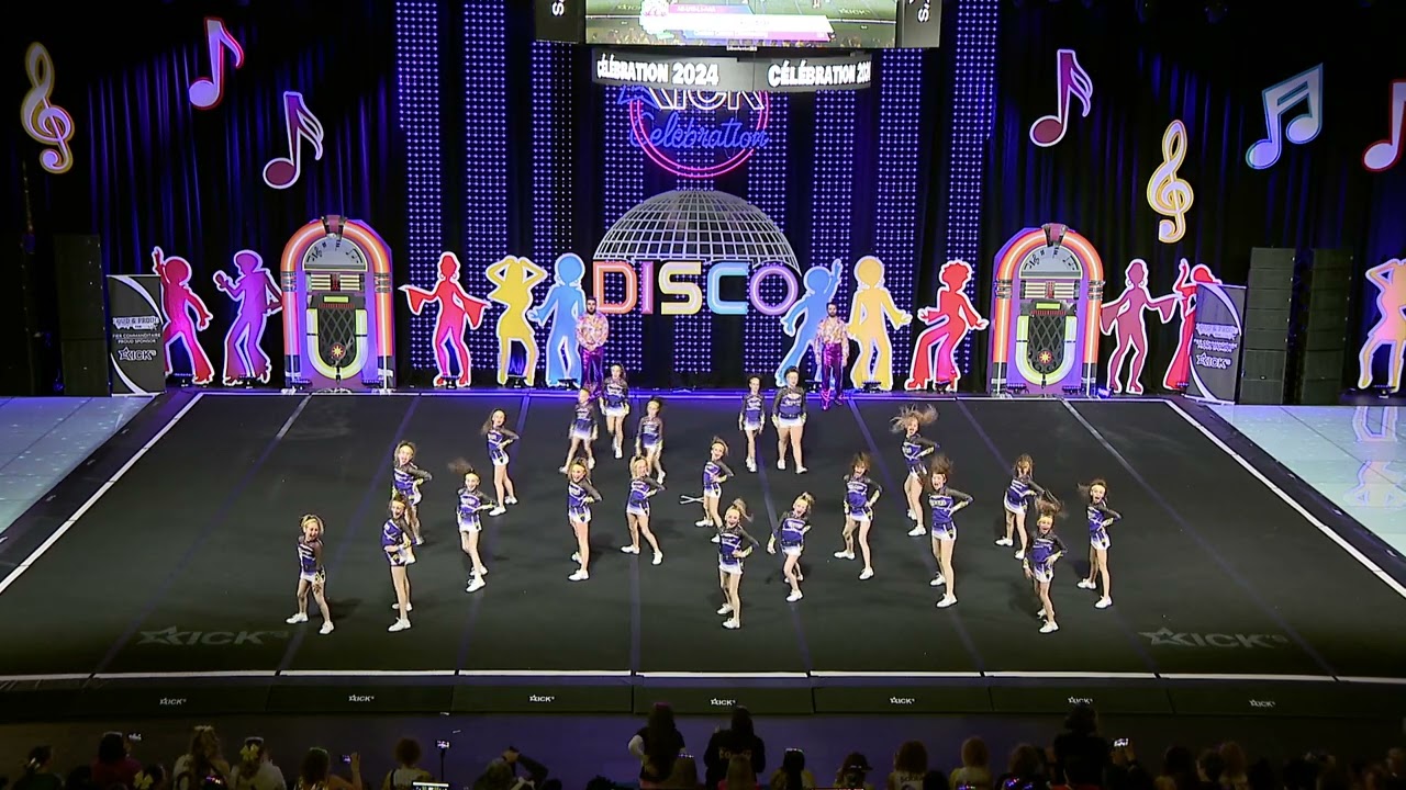 124 - AS-U12-L1-AAA - Quebec Cobras Cheerleading - Coral Cobras