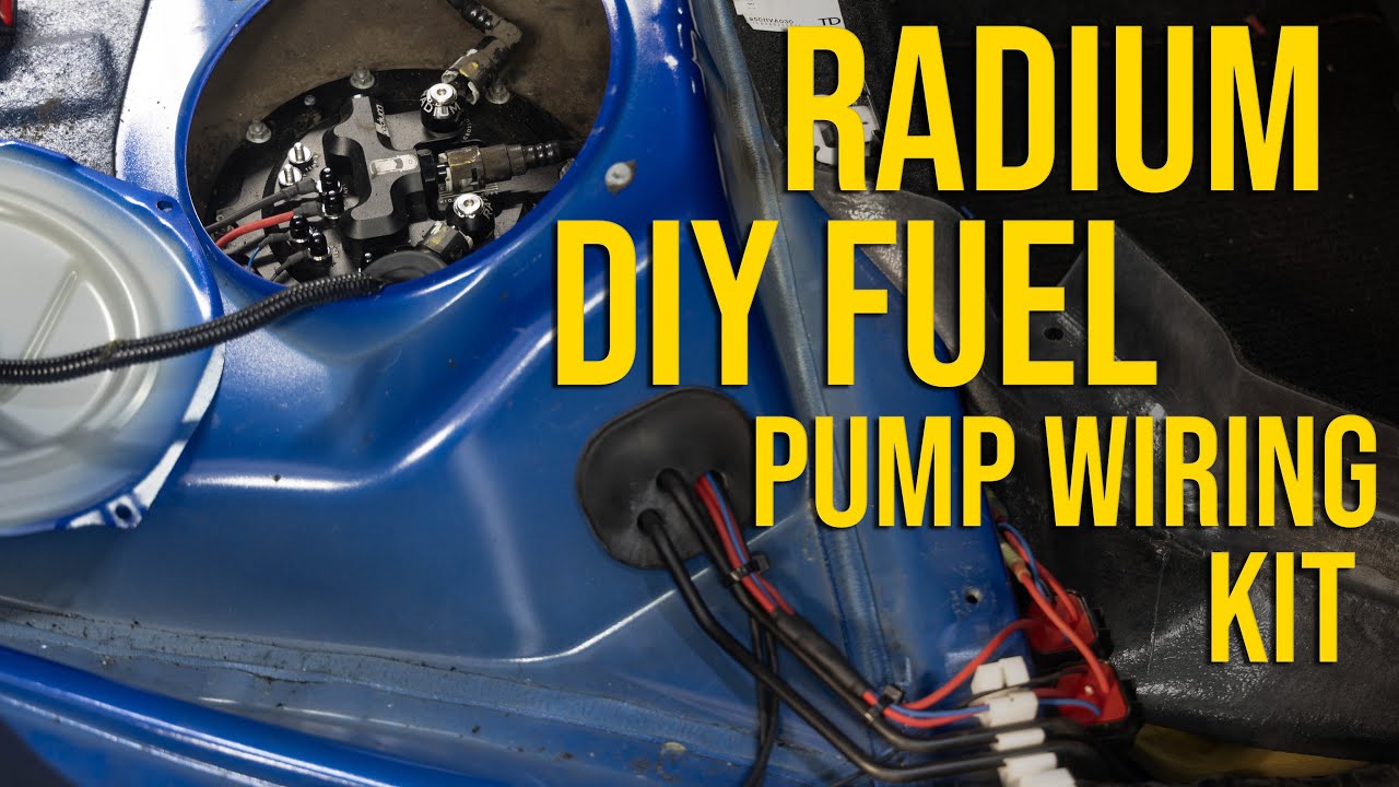 How To Wire Radium Dual Fuel Pumps; DIY Wire Kit