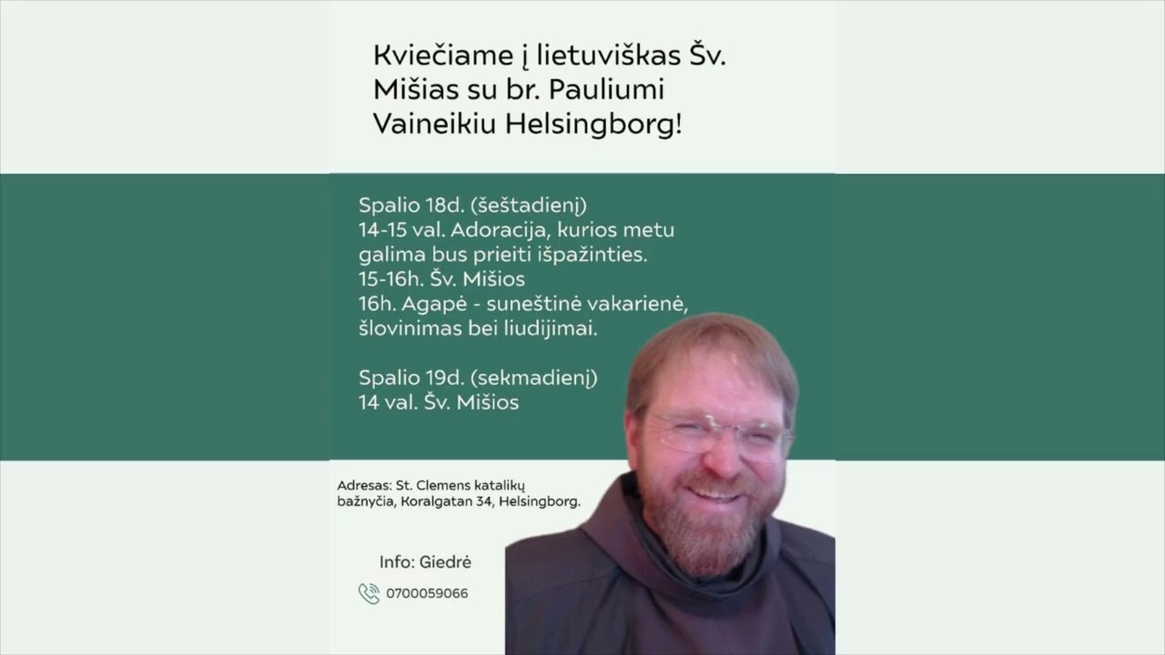 Kaip melstis? Karališkos Maldos schema 🇸🇪 | br. Paulius Vaineikis OFM | Pranciškonų homilijos