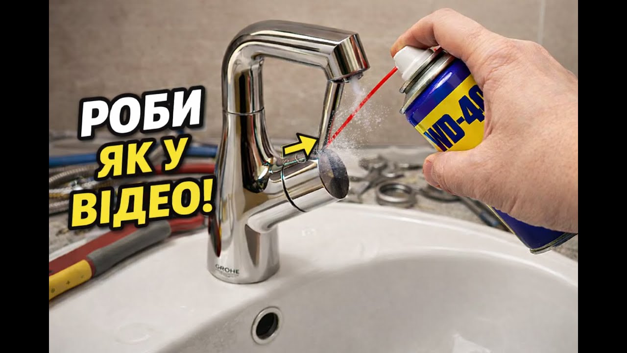 Хто знає — той зробить 🔧 Ремонт змішувача Grohe