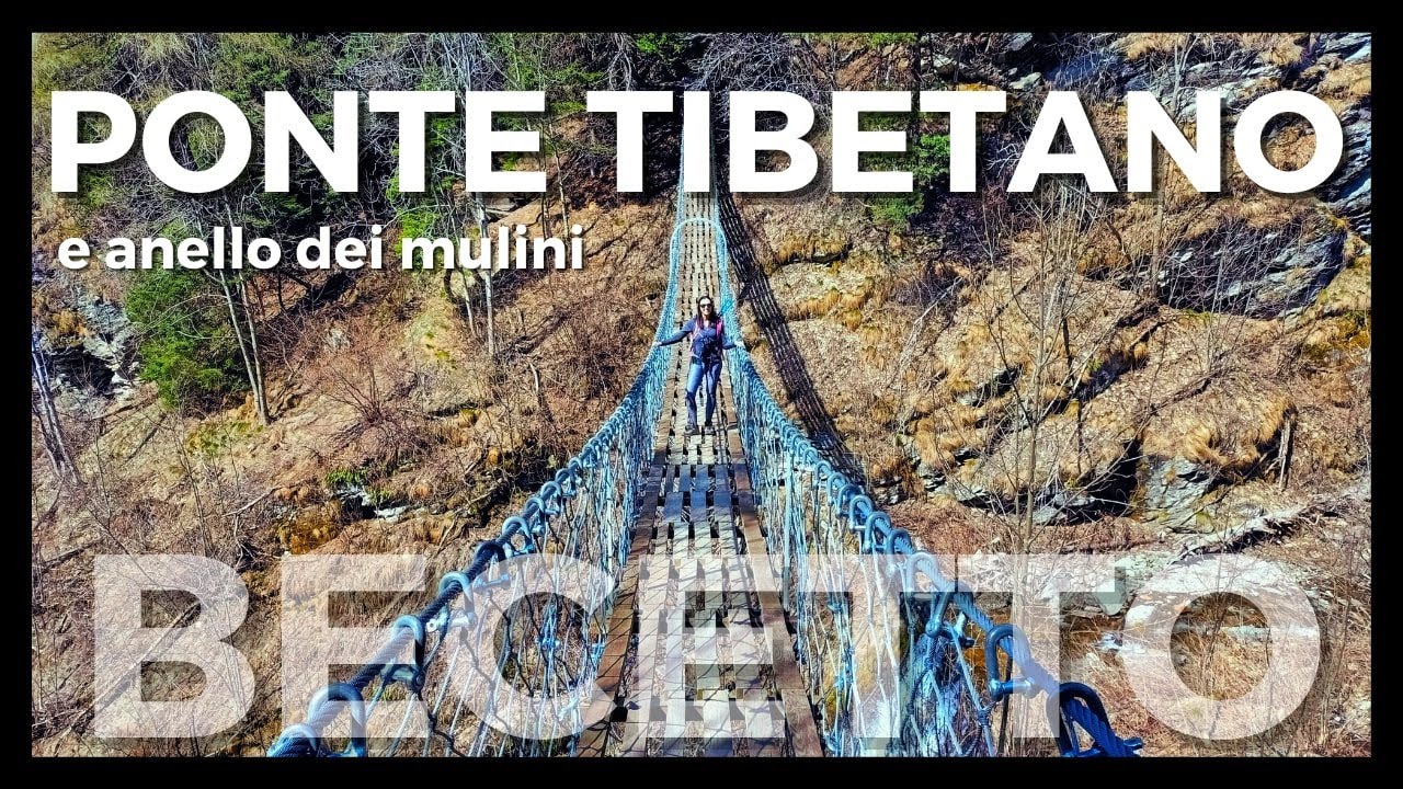 PONTE TIBETANO di Becetto - Valle Varaita
