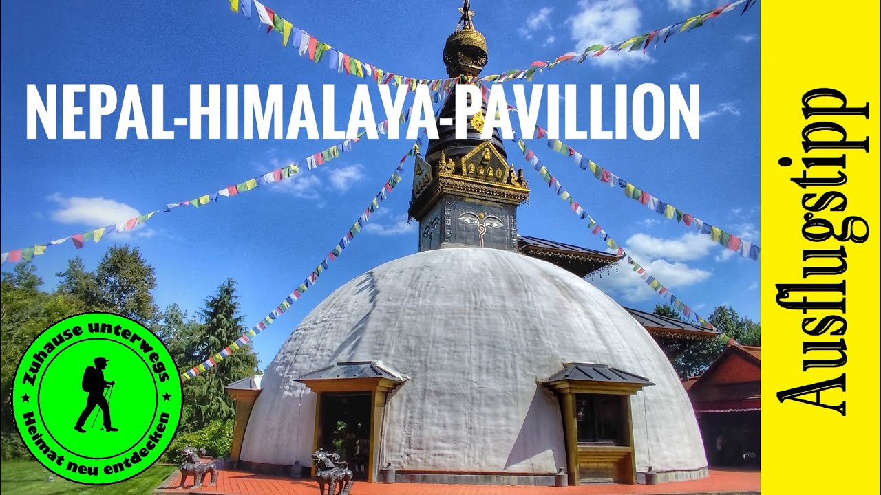 Nepal - Himalaya - Pavillon mit Gartenanlage