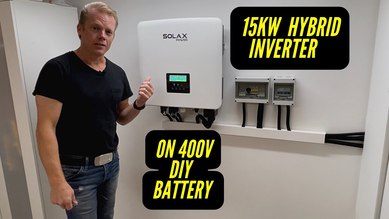 Solax x3 g4 runs on a 400v diy lithium battery.